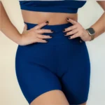 Shorts Fitness Feminino Meia Coxa Treino Academia Crossfit